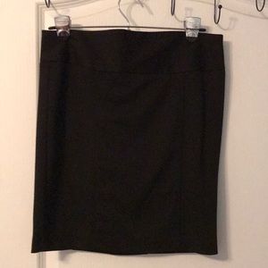 Charlotte Russe black fitted skirt